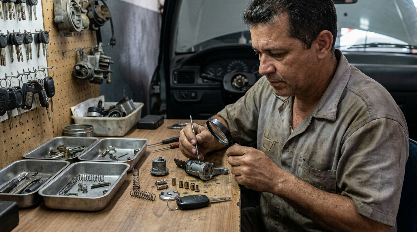 Reparo de Fechadura Automotiva em Guarulhos‑SP